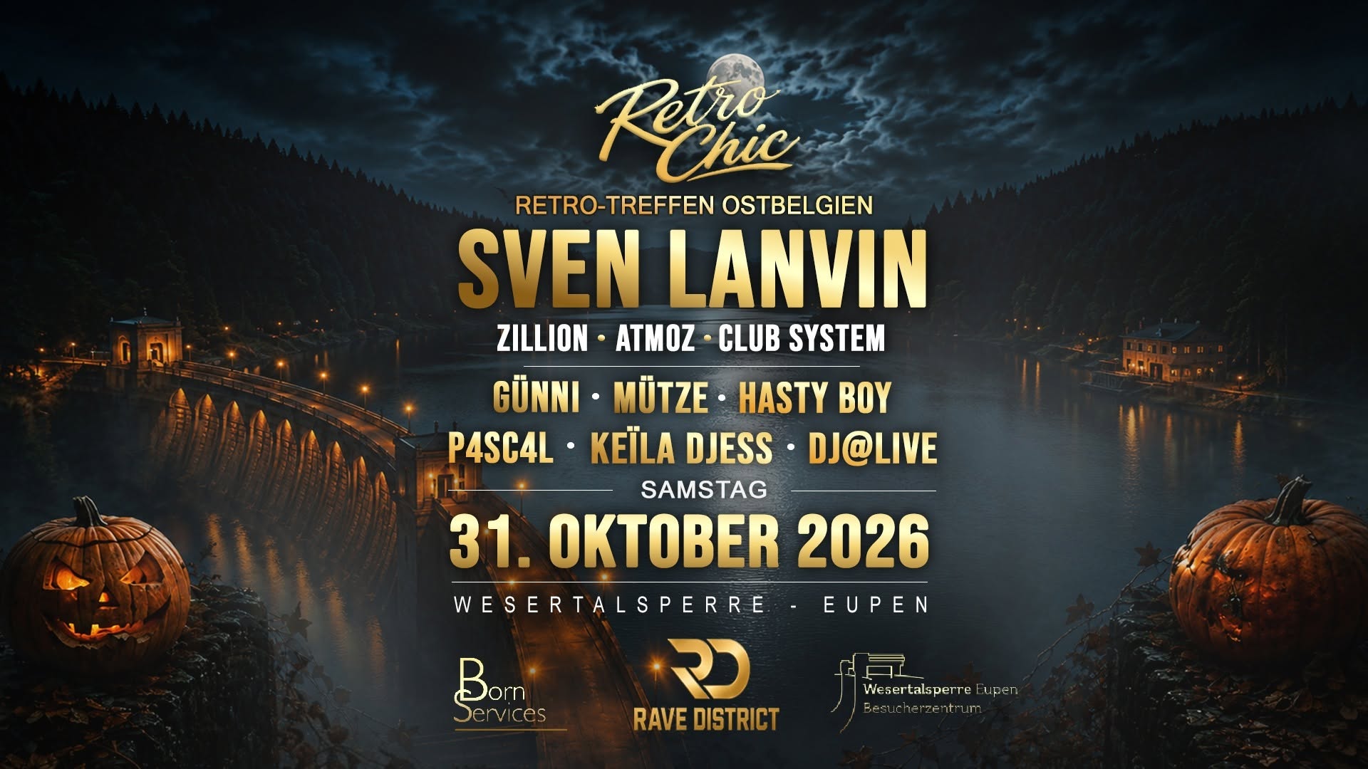 Retro Chic 31 October 2026 Halloween